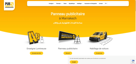 Agence de marketing digital maroc PUB Industrie